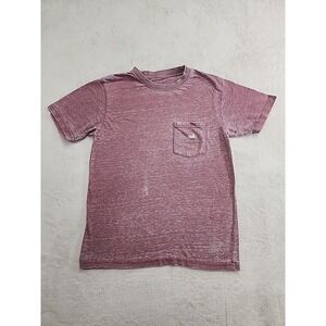 Southern Marsh Boys Comfort Color Maroon T-shirt Size Med